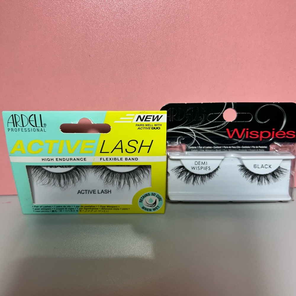 NEW Ardell Active Lash and Demi Wispies Bundle